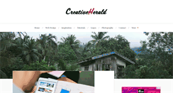 Desktop Screenshot of creativeherald.com